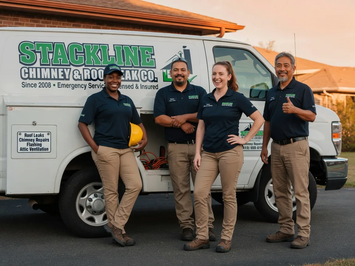 Chimney flashing repair company in Homer, OH